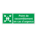 Point de rassemblement en cas d'urgence