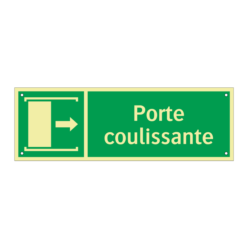Porte coulissante