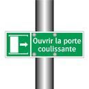 Ouvrir la porte coulissante