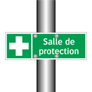 Salle de protection