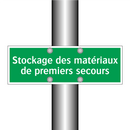 Stockage des matériaux de premiers secours