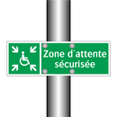 Zone d'attente sécurisée