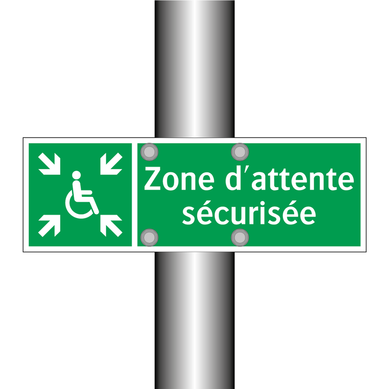 Zone d'attente sécurisée
