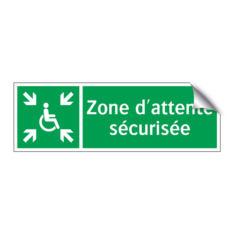 Zone d'attente sécurisée