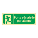 Porte sécurisée par alarme