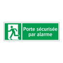 Porte sécurisée par alarme