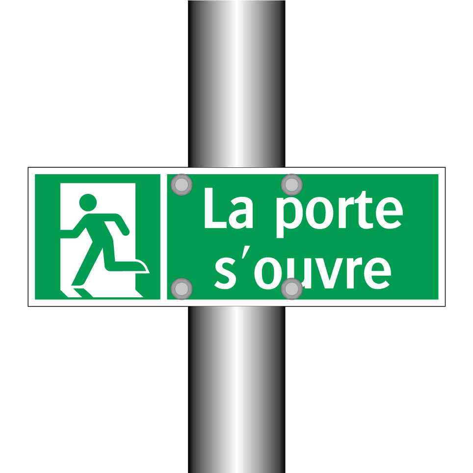 La porte s'ouvre