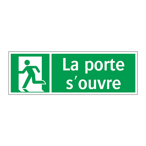La porte s'ouvre