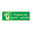 Poignée de porte - gauche
