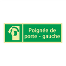 Poignée de porte - gauche