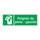 Poignée de porte - gauche
