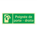 Poignée de porte - droite