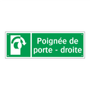 Poignée de porte - droite