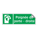 Poignée de porte - droite