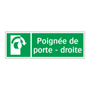 Poignée de porte - droite
