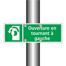 Ouverture en tournant à gauche