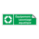 Équipement de sauvetage aquatique