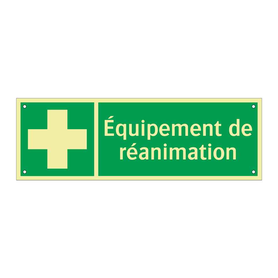 Équipement de réanimation