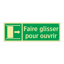 Faire glisser pour ouvrir