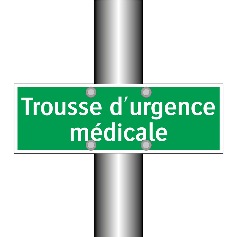 Trousse d'urgence médicale