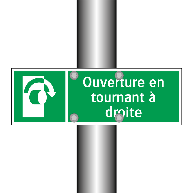 Ouverture en tournant à droite