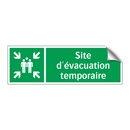 Site d'évacuation temporaire