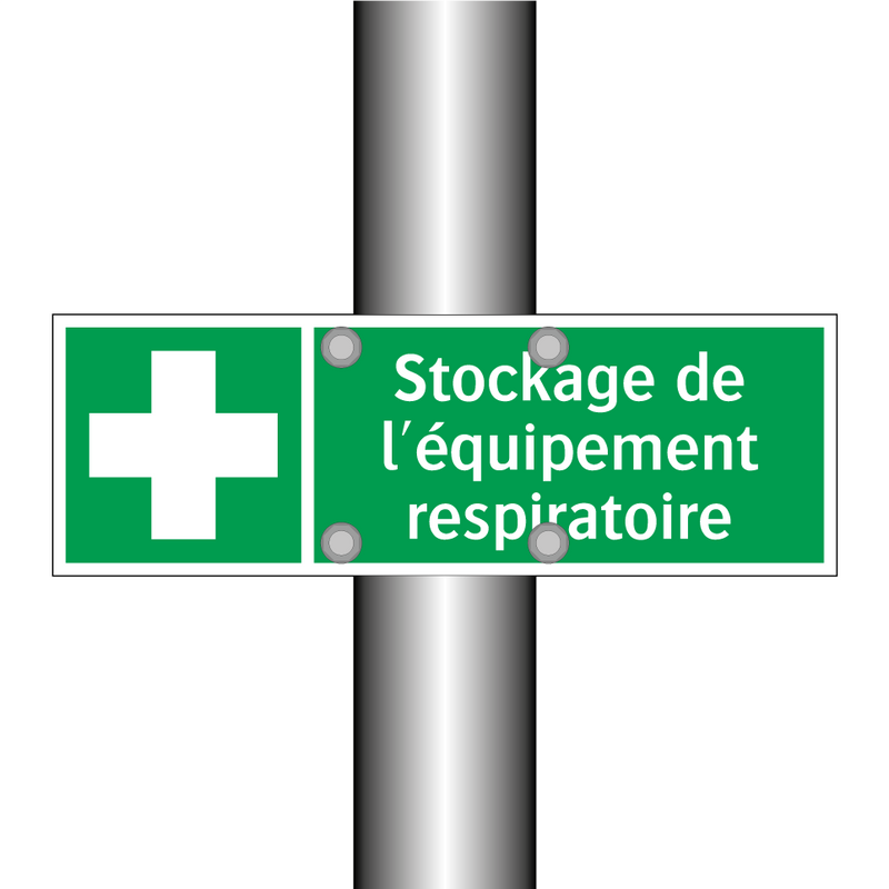 Stockage de l'équipement respiratoire