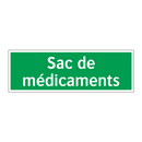 Sac de médicaments