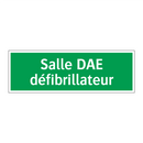 Salle DAE défibrillateur