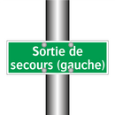 Sortie de secours (gauche)