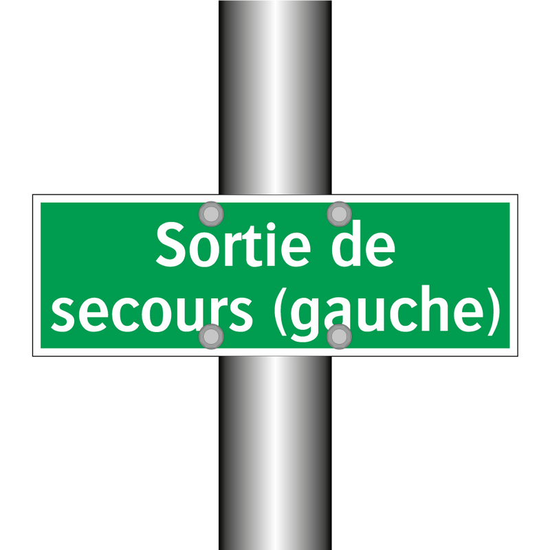 Sortie de secours (gauche)