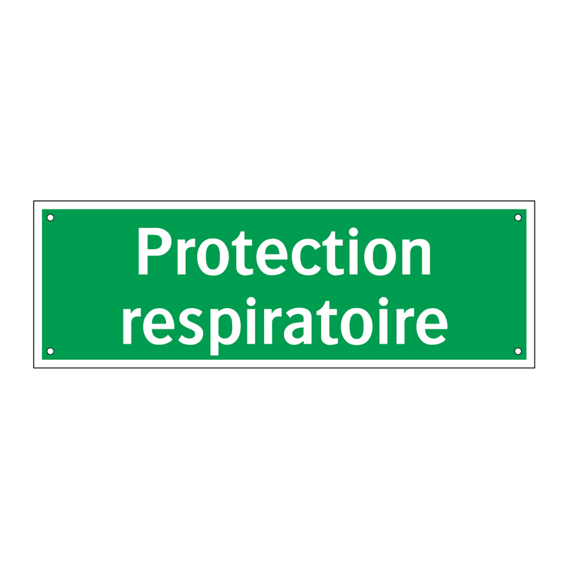 Protection respiratoire