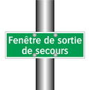 Fenêtre de sortie de secours