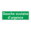 Douche oculaire d'urgence