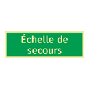 Échelle de secours
