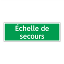 Échelle de secours