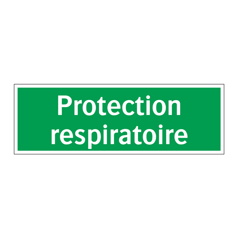 Protection respiratoire