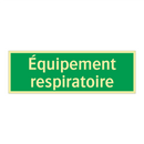 Équipement respiratoire