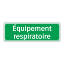 Équipement respiratoire