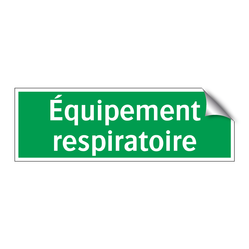 Équipement respiratoire