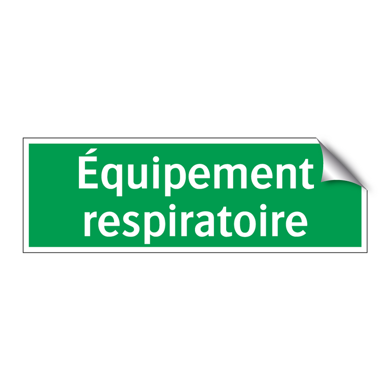 Équipement respiratoire