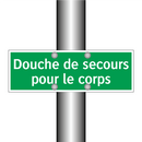 Douche de secours pour le corps