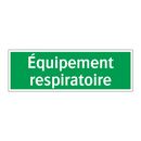 Équipement respiratoire