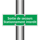 Sortie de secours Stationnement interdit