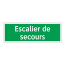 Escalier de secours
