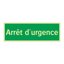 Arrêt d'urgence
