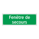 Fenêtre de secours