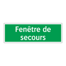 Fenêtre de secours