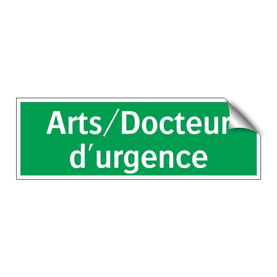 Arts/Docteur d'urgence