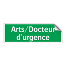 Arts/Docteur d'urgence